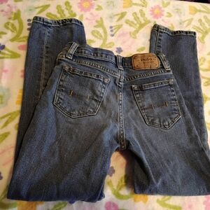 Vintage children's boys girls size Ralph Lauren Polo straight leg jeans 21W 22L